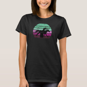 Camiseta Carreras del barril - Amante del caballo - Amanece