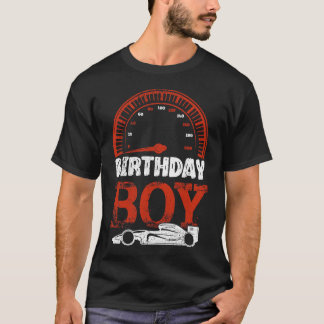 Camiseta Carreras del coche de Birday Boy Race