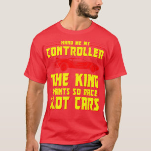 Camiseta Carreras Del Coche De Ranura Me Entrega La Ranura