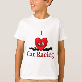 Camiseta Carreras del coche del corazón