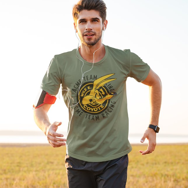 Camiseta Carreras del equipo WILE E. COYOTE™ Acme Team (Person wearing t-shirt)