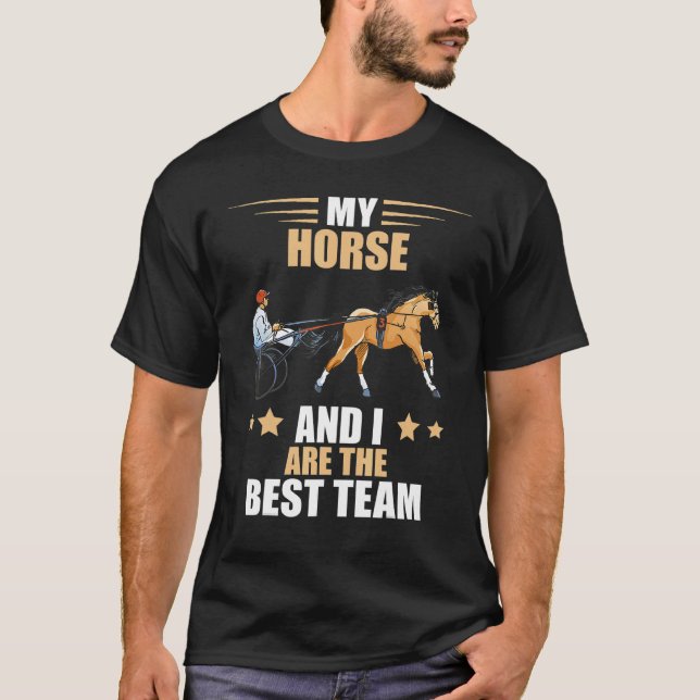 Camiseta Carreras del Mazo Mejor Equitación del Equipo Carr (Anverso)
