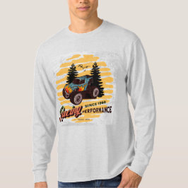 Camiseta Carreras desde 1960 para él gris claro