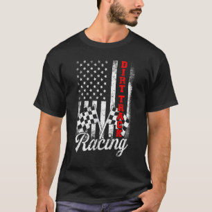 Camiseta Carreras Dirt Track Race Car Racecar