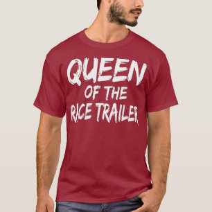 Camiseta Carreras Dirt Track Reina Del Remolque De Raza