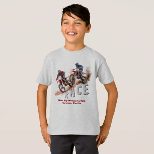 Camiseta Carreras Dirtbike Motocross Boys personalizado