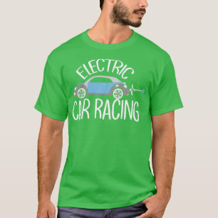 Camiseta Carreras eléctrica de automóviles Automobile ECar