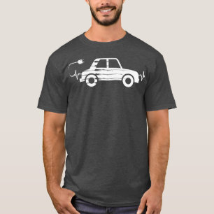 Camiseta Carreras eléctrica de automóviles Automobile ECar 