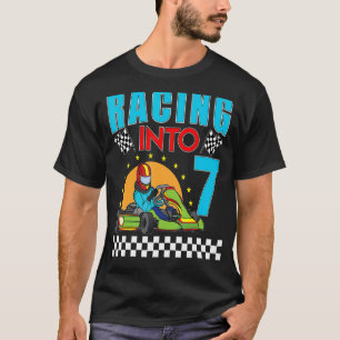 Camiseta Carreras en 7 Go Kart Carreras Vamos Kart 7 cumple