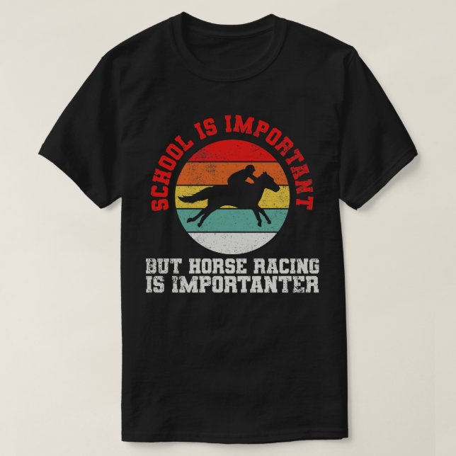 Camiseta Carreras equina (Diseño del anverso)