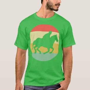 Camiseta Carreras equina Caballo Caballo Montando a Caballo