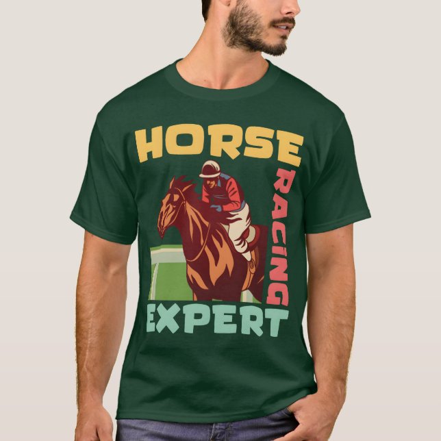 Camiseta Carreras equina Epert Caballo de caballo (Anverso)