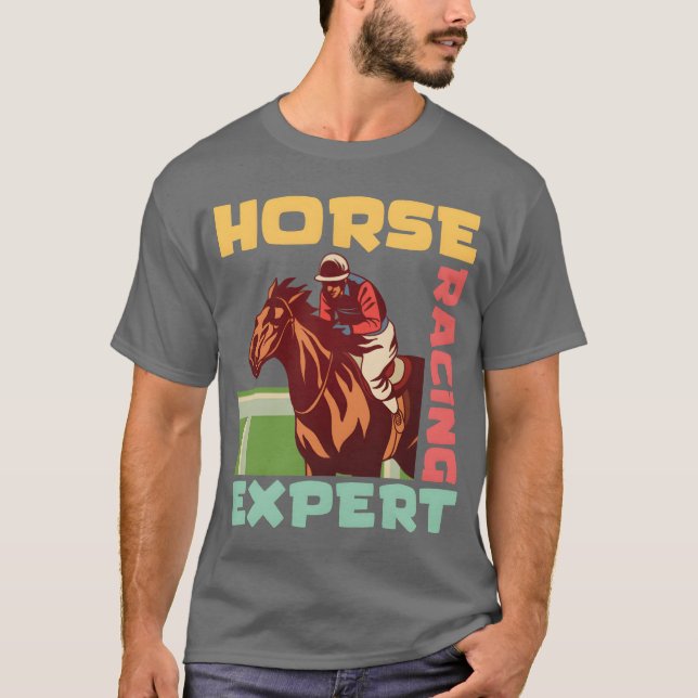 Camiseta Carreras equina Epert Caballo de caballo (Anverso)