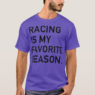Camiseta Carreras es mi carrera favorita en la pista de ate