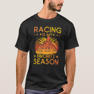 Camiseta Carreras es mi temporada favorita Vamos Kart