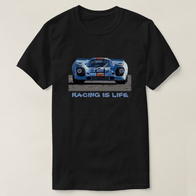 CAMISETA CARRERAS ES VIDA (Diseño del anverso)