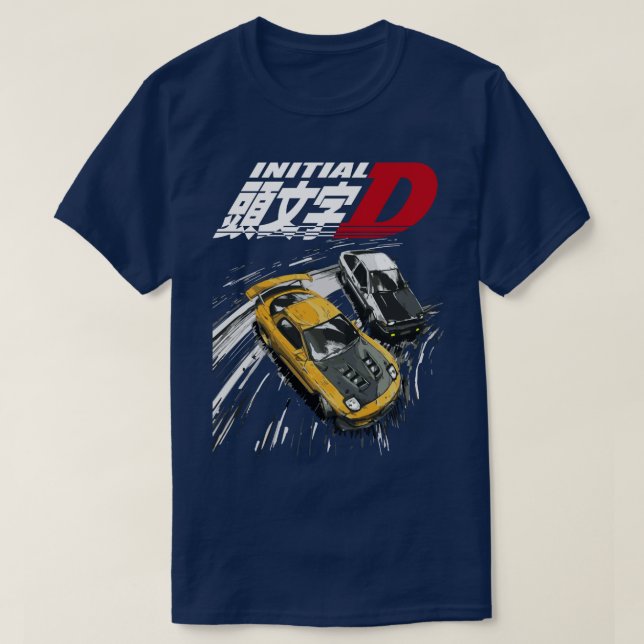 Camiseta Carreras inicial D de deriva de montaña Tandem AE8 (Diseño del anverso)