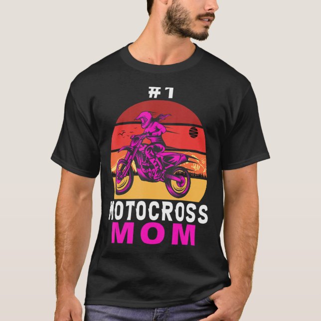 Camiseta Carreras Motocross Chica de motocicleta Dirt 3 (Anverso)
