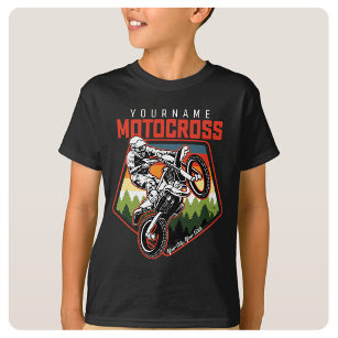 Camiseta Carreras Motocross personalizada Dirt Bike Trail R