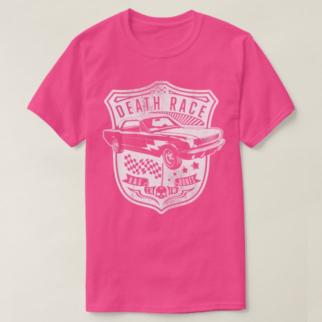 Camiseta Carreras muscular de poder Insignia de emblema mal (Diseño del anverso)