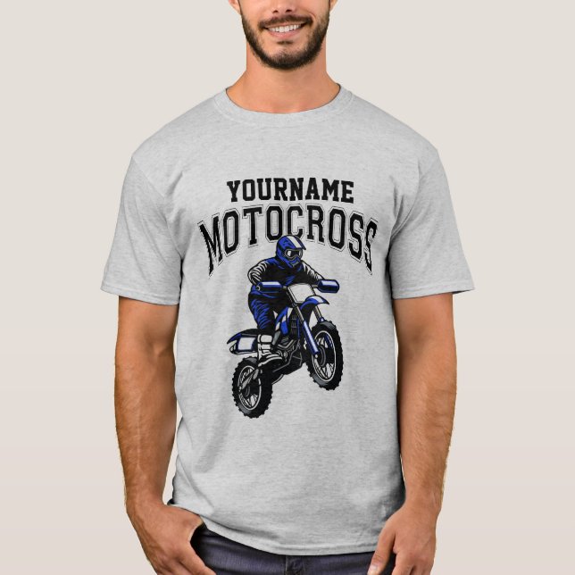 Camiseta Carreras personalizada de moto-cruz sucia para cic (Anverso)