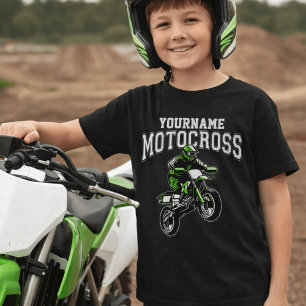 Camiseta Carreras personalizada de moto-cruz sucia para cic