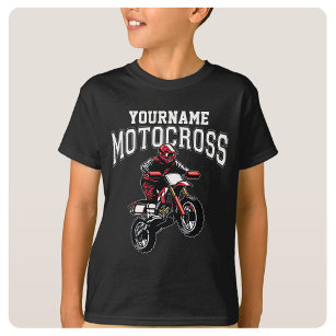 Camiseta Carreras personalizada de moto-cruz sucia para cic