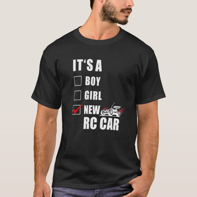Camiseta CARRERAS RC Carros controlados a distancia RC Carr (Anverso)