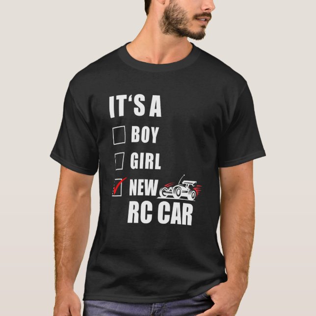 Camiseta CARRERAS RC Carros controlados a distancia RC Carr (Anverso)