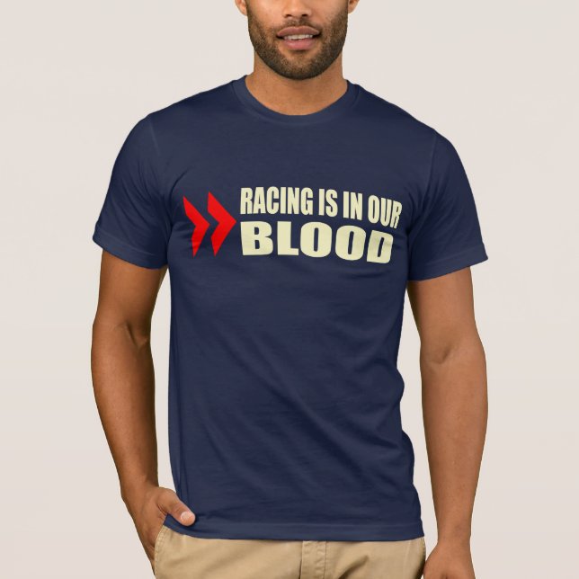 Camiseta Carreras Sangre (Anverso)
