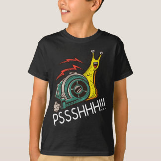 Camiseta Carreras Snail Funny Turbo Boost Pshh