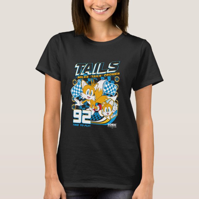 Camiseta Carreras Sonic The Hedgehog Miles 'Tails' Prower 9 (Anverso)
