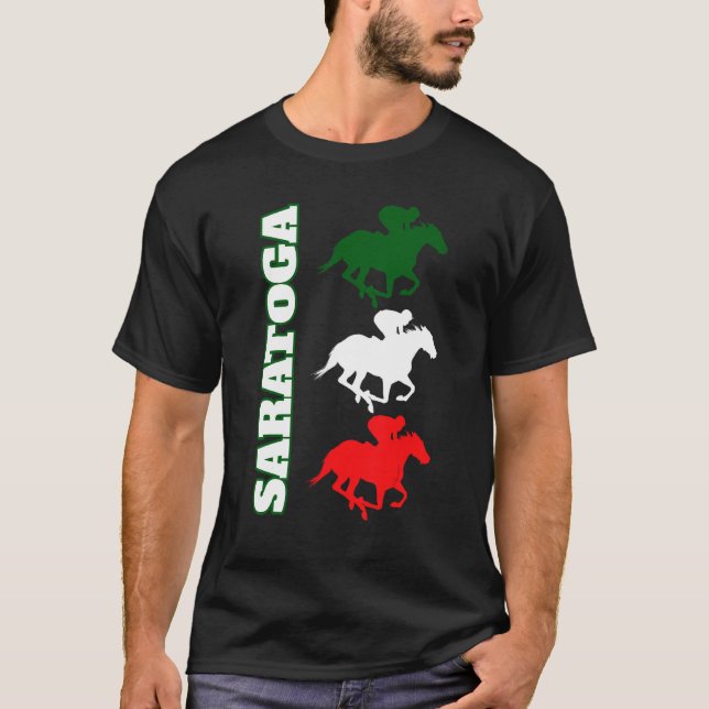 Camiseta Carreras Springs York Horse (Anverso)