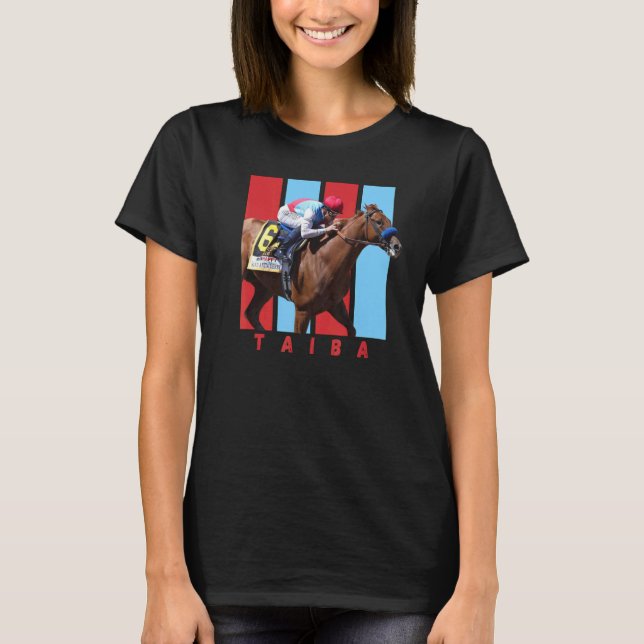 Camiseta Carreras Taiba Toroughbred Del Mar Santa Anita (Anverso)