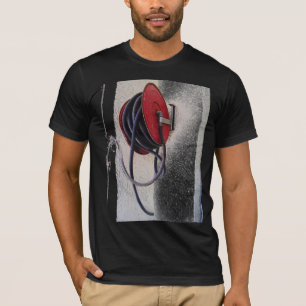 Camiseta Carrete de la manguera de bomberos