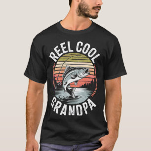 Camiseta Carrete de Pesca Abuelo Genial Divertido Abuelo Pe