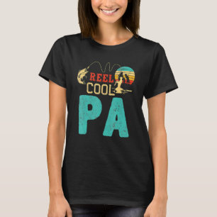 Camiseta Carrete de Pesca Cool Pa Día del Padre Para Pescad