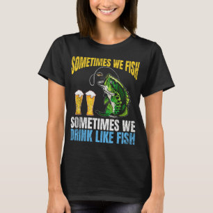 Camiseta Carrete de Pesca Cool Pop Bandera Americana