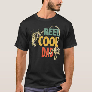 Camiseta Carrete de Pesca Papá Genial Para Miembros de la F