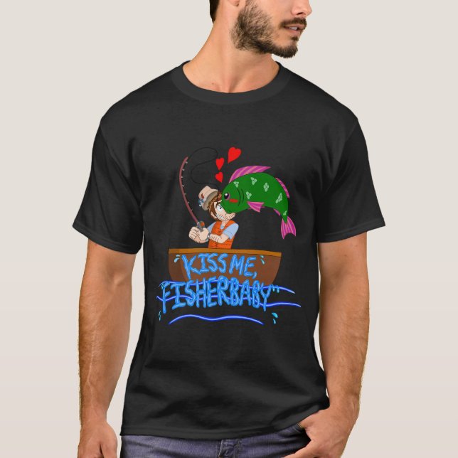 Camiseta Carrete de Pescar Malhumorado (Anverso)