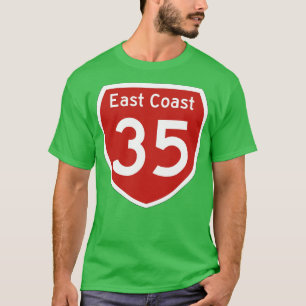 Camiseta Carretera 35 Costa Este Nueva Zelanda