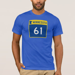 Camiseta Carretera 61 del tronco de Minnesota