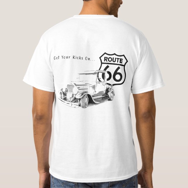 Camiseta Carretera 66 (Reverso)