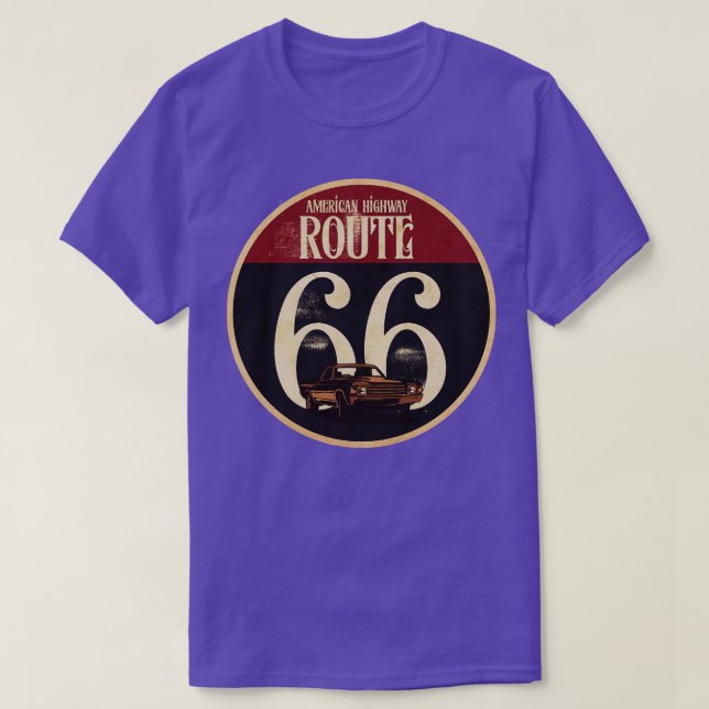 Camiseta Carretera 66 América (Diseño del anverso)