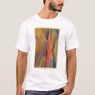 Camiseta Carretera 80 de los E.E.U.U. que cruza el
