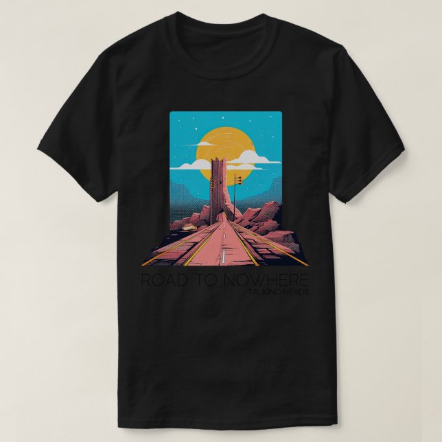 Camiseta Carretera A Ningún Lugar (Diseño del anverso)