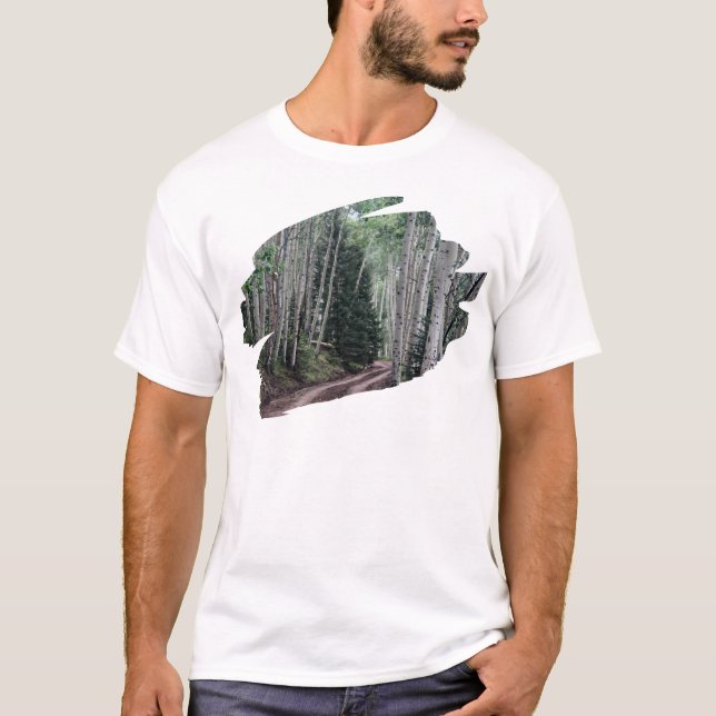 Camiseta Carretera a Través de los Abedules (Anverso)