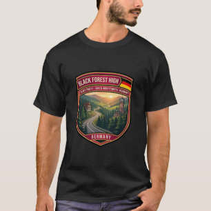 Camiseta Carretera Alta de la Selva Negra Viaje por Alemani