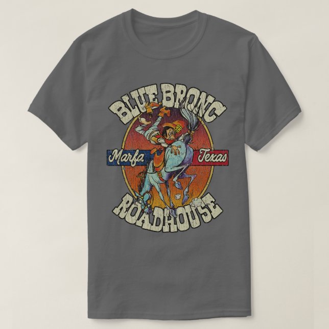 Camiseta Carretera Azul Bronc 1973 (Diseño del anverso)