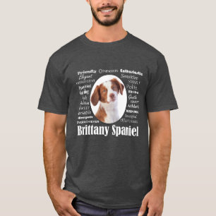 Camiseta Carretera Brittany Spaniel Traits T-Shirt